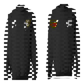 Zimbabwe Number 7 Soccer Flag Football Seven Zimbabwean Sweatshirt - Thegiftio