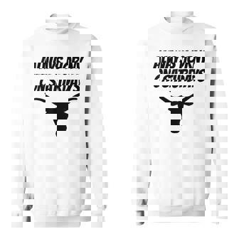 Always Horny On Saturdays Sweatshirt - Seseable