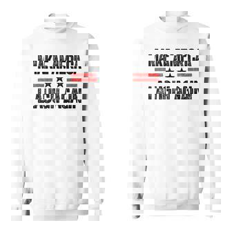 Make America Laugh Again Us Patriotic 4Th Of July Sweatshirt - Thegiftio UK