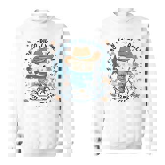 Bear Born To Dilly Dally Forced To Pick Up The Pace Costume Sweatshirt | Seseable UK