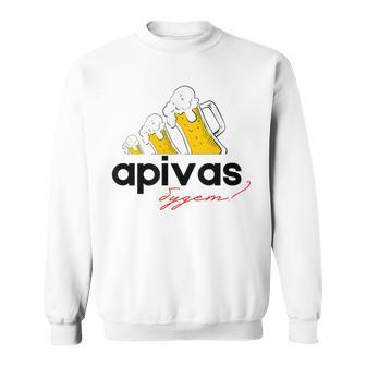 Bier Apivas Lustiges Russisches Sweatshirt - Geschenkecke