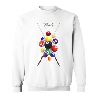 Billiards Pool Sweatshirt - Geschenkecke