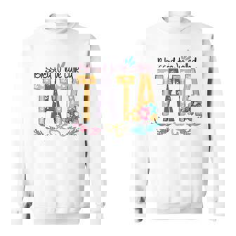 Blessed To Be Called Tata Colorful-Grandma Sweatshirt - Monsterry