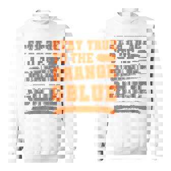 Blue And Orange Game Day Blue And Orange Sweatshirt - Thegiftio UK