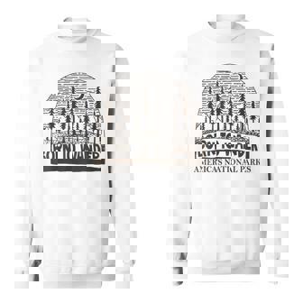 Born To Wander America's National Parks Sweatshirt - Monsterry
