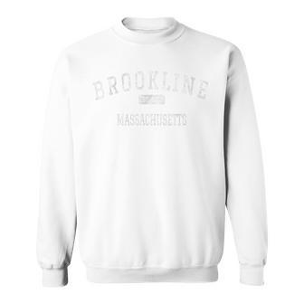 Brookline Massachusetts Ma Vintage Sweatshirt - Thegiftio UK