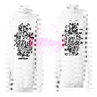 Bulldog School Football Team Mascot Spirit Game Day Sweatshirt | Seseable UK