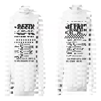 Cafeteria Crew Tour School Lunch Lady Cafeteria Worker Sweatshirt | Mazezy