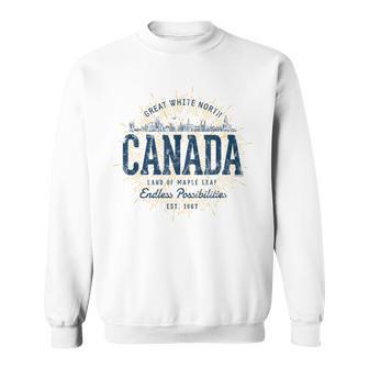 Canada Retro Styleintage Canada Sweatshirt - Geschenkecke