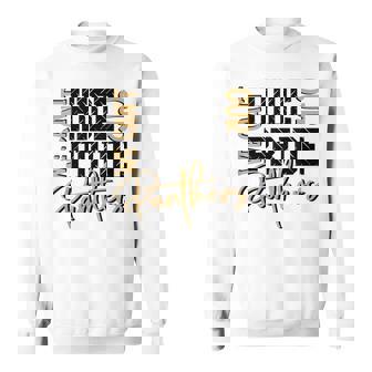 Can't Hide Our Panther Pride Gold Panthers School Spirit Sweatshirt - Thegiftio UK