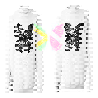 Caribbean Princess Jamaica And Trinidad Half Trini Jamaican Sweatshirt - Thegiftio UK