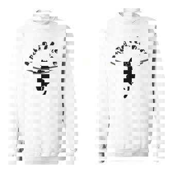 Cat Hang In There T Shirt Sweatshirt - Monsterry