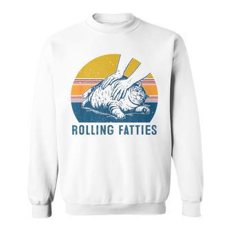 Cat Rolling Fatties Sweatshirt - Thegiftio UK