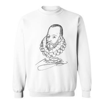 Cervantes Escritor Español Libros Literatura Camisa de entrenamiento - Regaloses