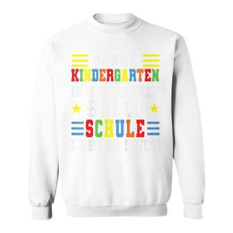 Children's Danke Kindergarten Für Die Unvergessliche Zeit Hello Schule Sweatshirt - Seseable