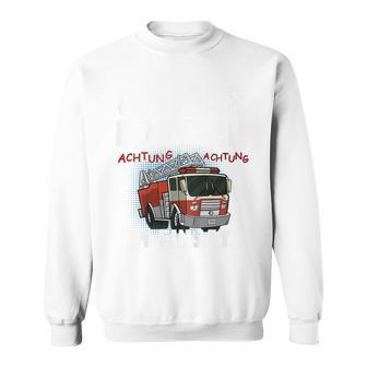 Children's Feuerwehr Auto Werde Grosser Bruder Sweatshirt - Geschenkecke