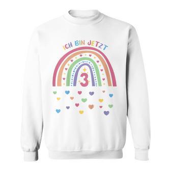 Children's Ich Bin 3 Jahre Ditter Geburtstag I'm 3 Year Sweatshirt - Geschenkecke