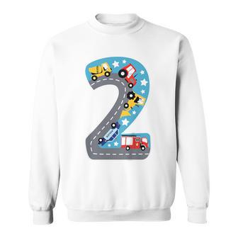 Children's Kinder 2 Geburtstag Junge 2 Jahre Sweatshirt - Geschenkecke