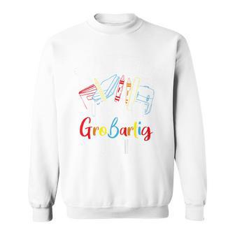 Children's Man Ist Nie Zu Klein Um Großartig Zu Sein Schul Sweatshirt - Geschenkecke