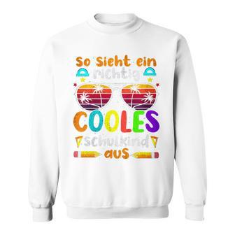 Children's Tschüss Kindergarten Ich Rocke Jetzt Die Schule Sweatshirt - Geschenkecke