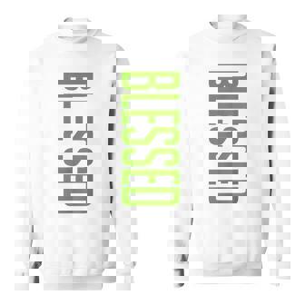 Chlorophyll Green White Color Match Sweatshirt - Thegiftio UK