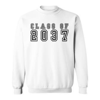 Class Of 2037 Growing Up SchoolGraduationSchool Memory Sweatshirt - Monsterry AU