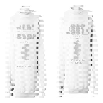 Classic Dallas Texas Football Fan Retro Vintage Sweatshirt - Monsterry