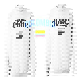 Colombia Throwback Classic Sweatshirt | Mazezy