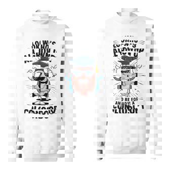 Colon Look Who's All Grown Up And Ready For A Colonoscopy Sweatshirt - Monsterry