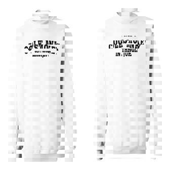 Coolest Monkey In The Jungle Slim Fit Sweatshirt - Monsterry