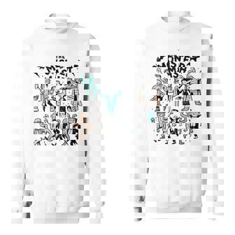 Cute Monster Mash Frankenstein Horror Movies Lovers Sweatshirt - Thegiftio UK