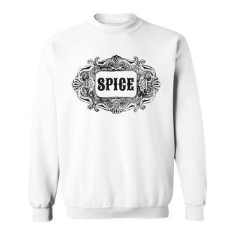 Cute Matching Retro Spice Halloween Costume Couples Friends Sweatshirt - Thegiftio UK