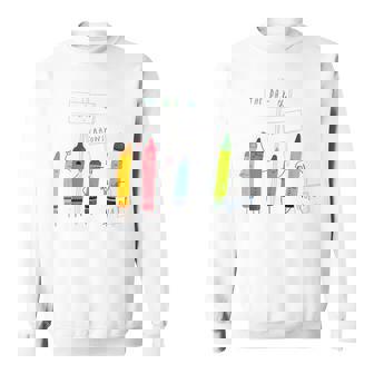 The Day The Crayons Quit Birthday Decorations Sweatshirt | Mazezy