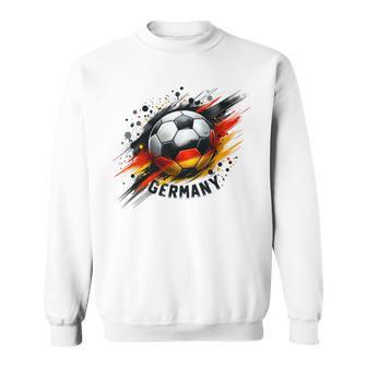 Deutschland Flagge Stolz Team Herren Damen Kinder Sweatshirt - Geschenkecke