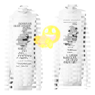 Eating Disorder Nah I'm Eating Dis Order Eating Meme Sweatshirt | Mazezy