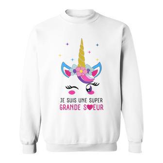 Enfant Grande Soeur Cadeau Naissance Petit Frère Petite Soeur Sweater e - Cadeauxyz