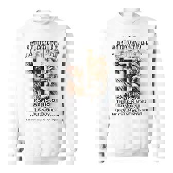 Faith Over Fear Lion Of Judah The Desert Cross Jesus Christ Sweatshirt - Monsterry