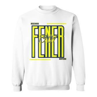 Fb Fener 1907 Kadiköy Istanbul Blue Sweatshirt - Geschenkecke