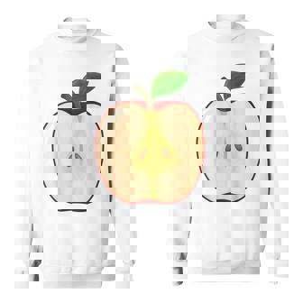Apple Fruit Cosplay Lazy Easy Diy Costume Halloween Sweatshirt - Thegiftio UK