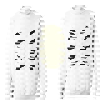 Lazy Diy Tiger Belly Costume For Halloween Party Sweatshirt - Thegiftio UK