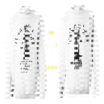 I Am Not A Jack O Lantern My Name Is Lewis Halloween Sweatshirt | Seseable UK