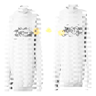 Retro Thanksgiving You Know Why I'm Here Deviled Egg Sweatshirt - Thegiftio UK