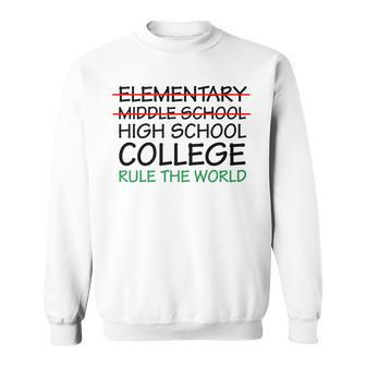 School Graduation Hilarious Middle School Memories Sweatshirt - Monsterry