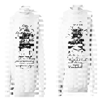 Für Die Person Hinter Mir Bist Du Unglaublich Schön Und Genug Sweatshirt - Seseable