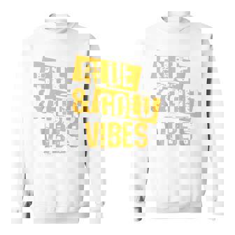 On Gameday Football We Wear Blue And Gold School Spirit Sweatshirt - Thegiftio UK