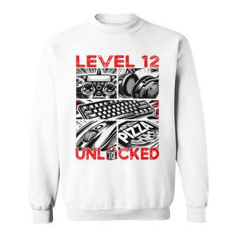 Geburtstag Level 12 Freigeschaltet Gaming & Zocker Sweatshirt - Geschenkecke