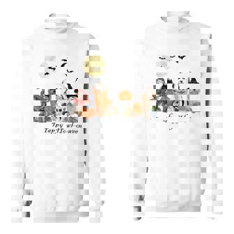 Ghost Doodle Dogs Halloween Costume Goldendoodle Labradoodle Sweatshirt | Seseable UK