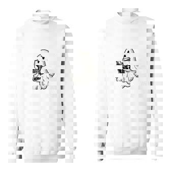 The Only Ghost I Know Is The Holy Ghost Boo Bible Sweatshirt - Seseable