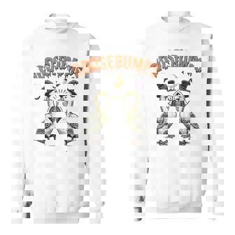 Goosebumps Halloween Silly Goose Animal Lover Sweatshirt | Seseable UK