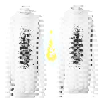 Guitarrista Guitarra Eléctrica Instrumento Musical Rock Music Sin Mangas Camisa de entrenamiento - Regaloses